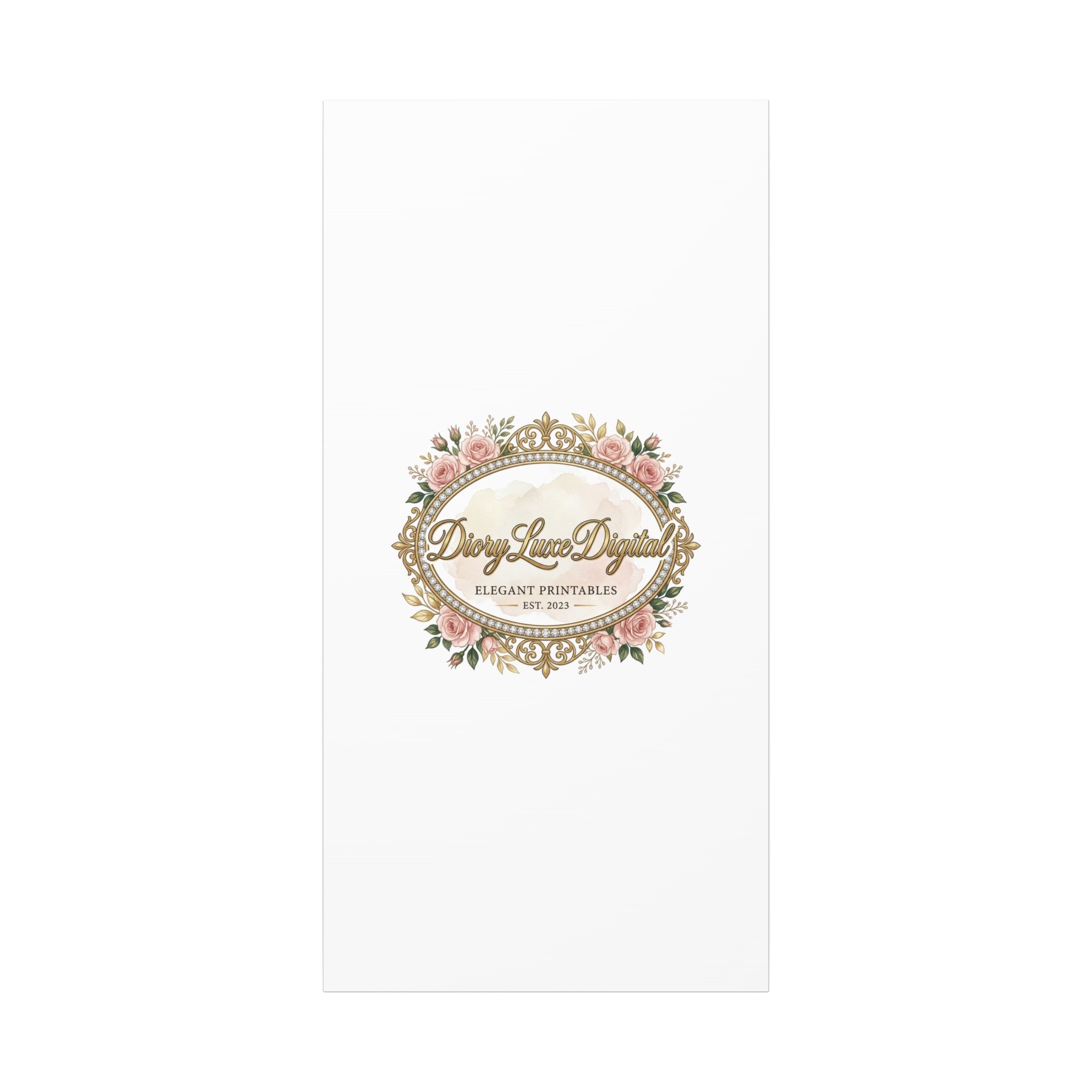 DioryLuxe Botanical Crest Wall Canvas