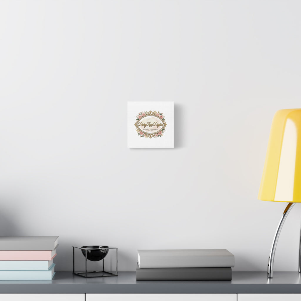 DioryLuxe Botanical Crest Wall Canvas
