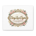 DioryLuxe Botanical Crest Wall Canvas