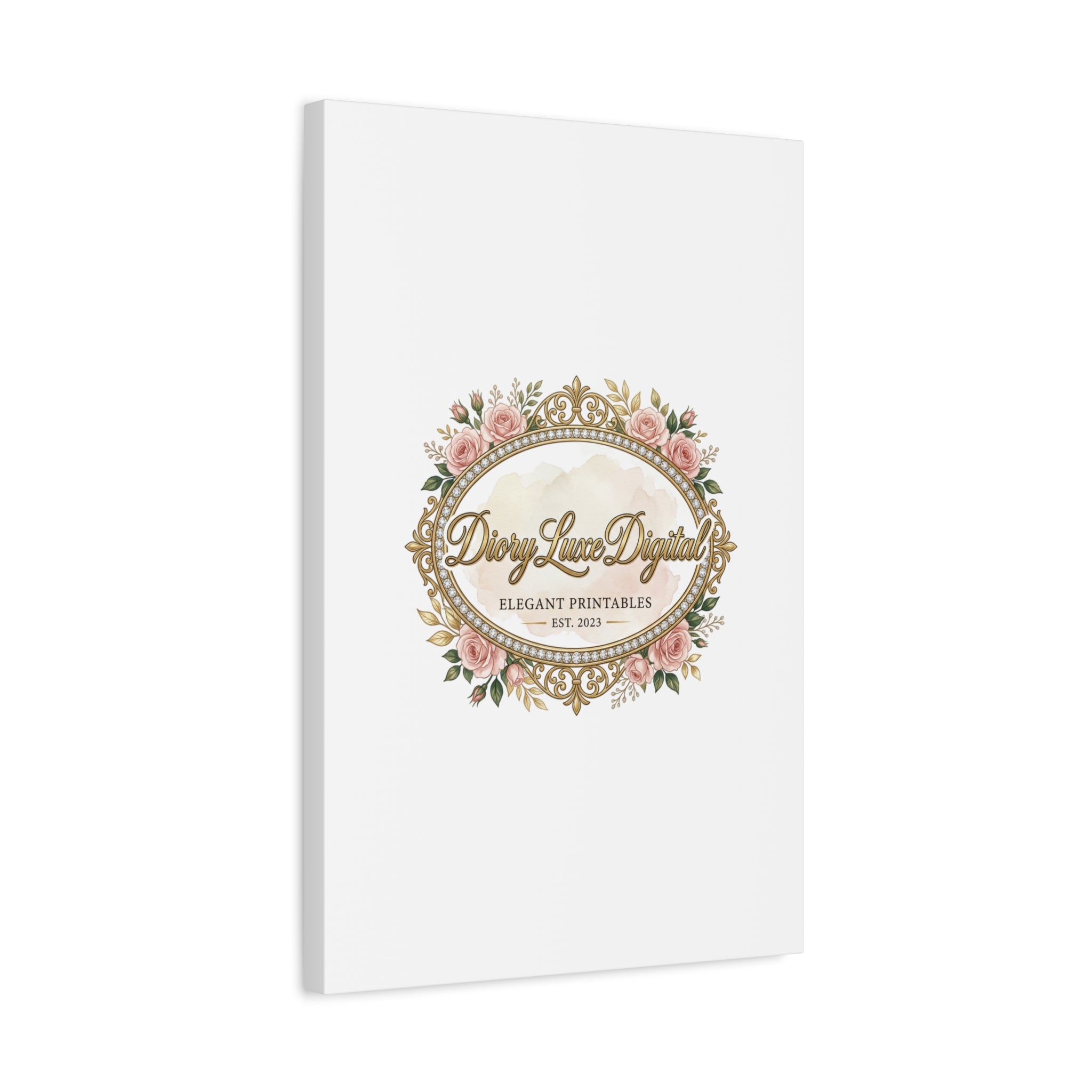 DioryLuxe Botanical Crest Wall Canvas