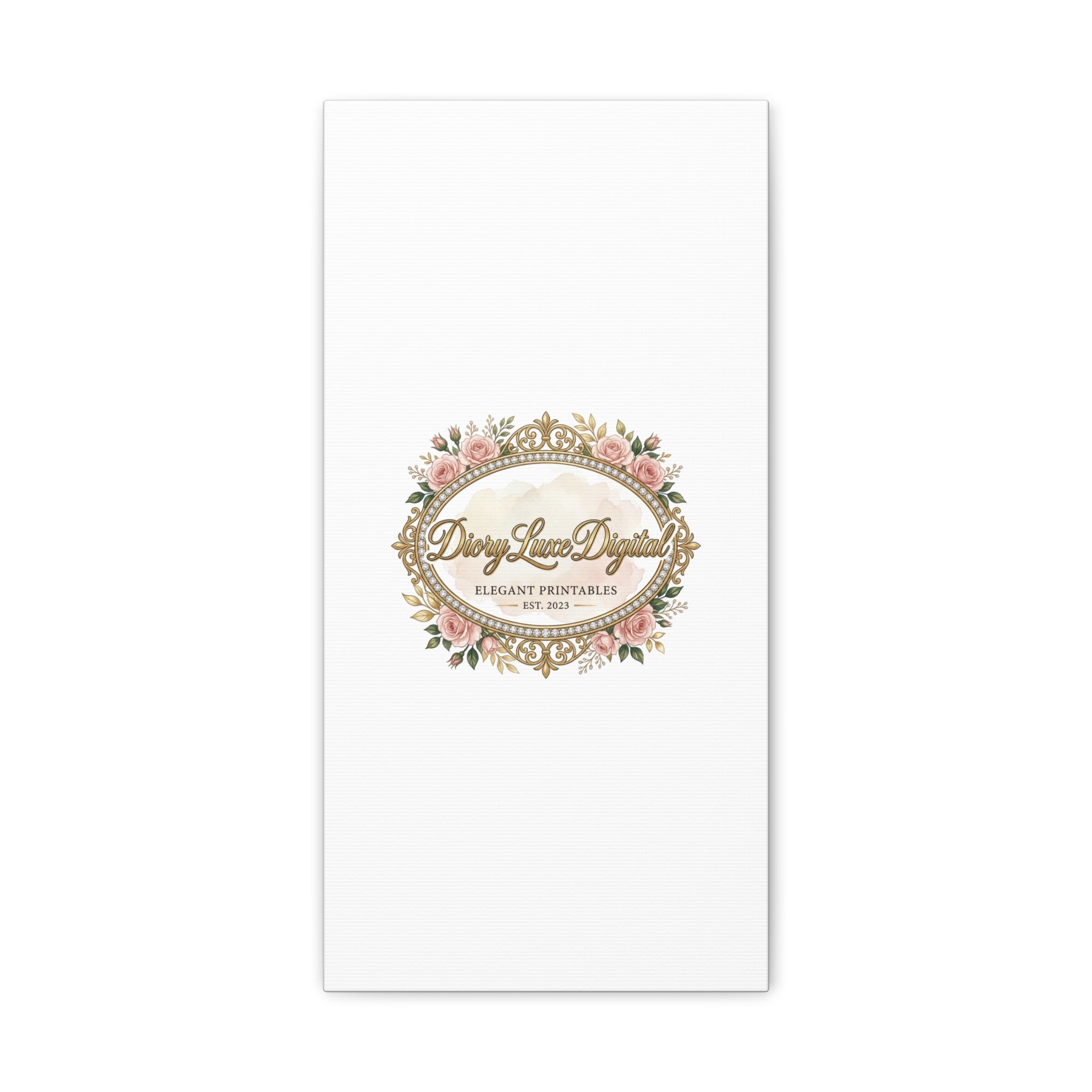 DioryLuxe Botanical Crest Wall Canvas