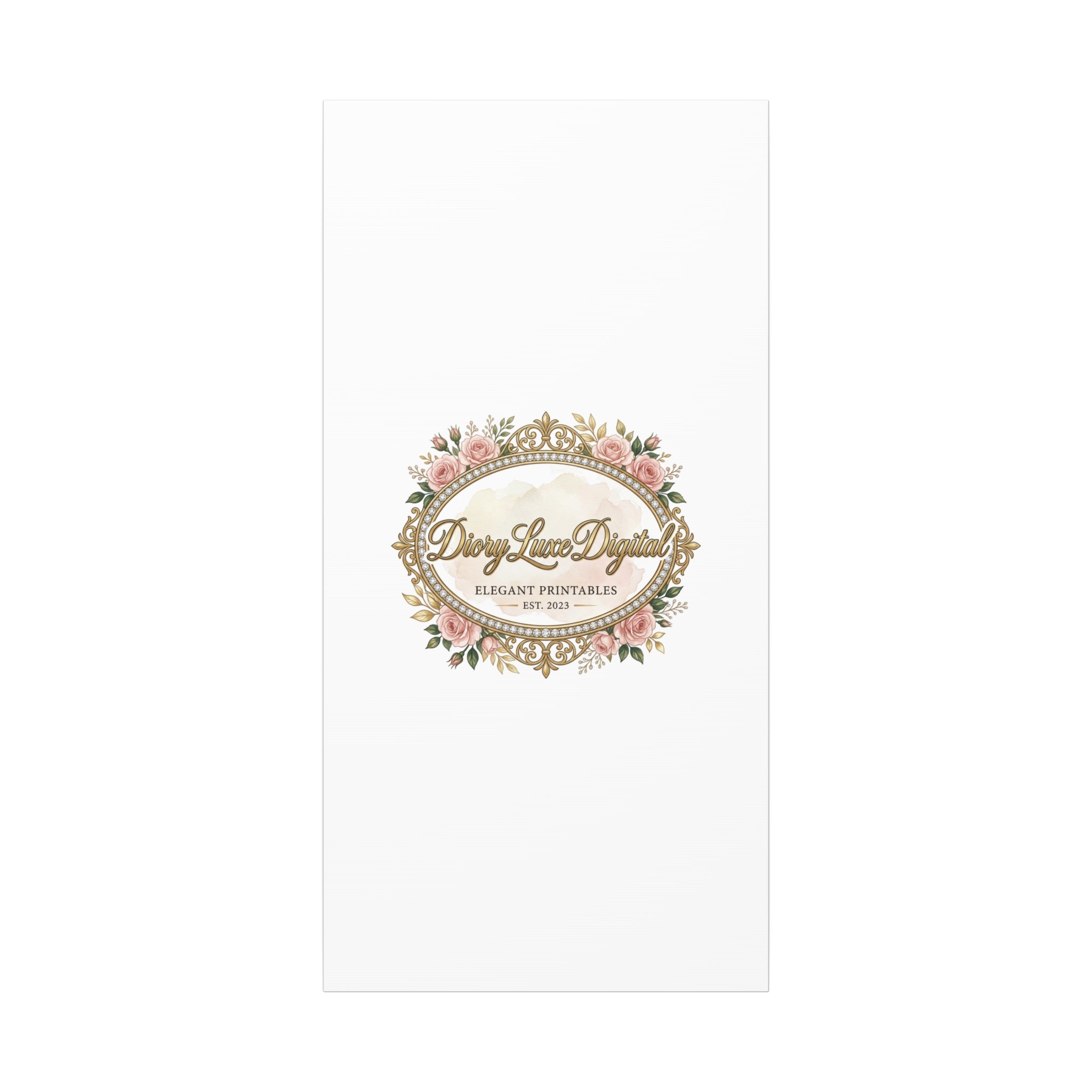 DioryLuxe Botanical Crest Wall Canvas