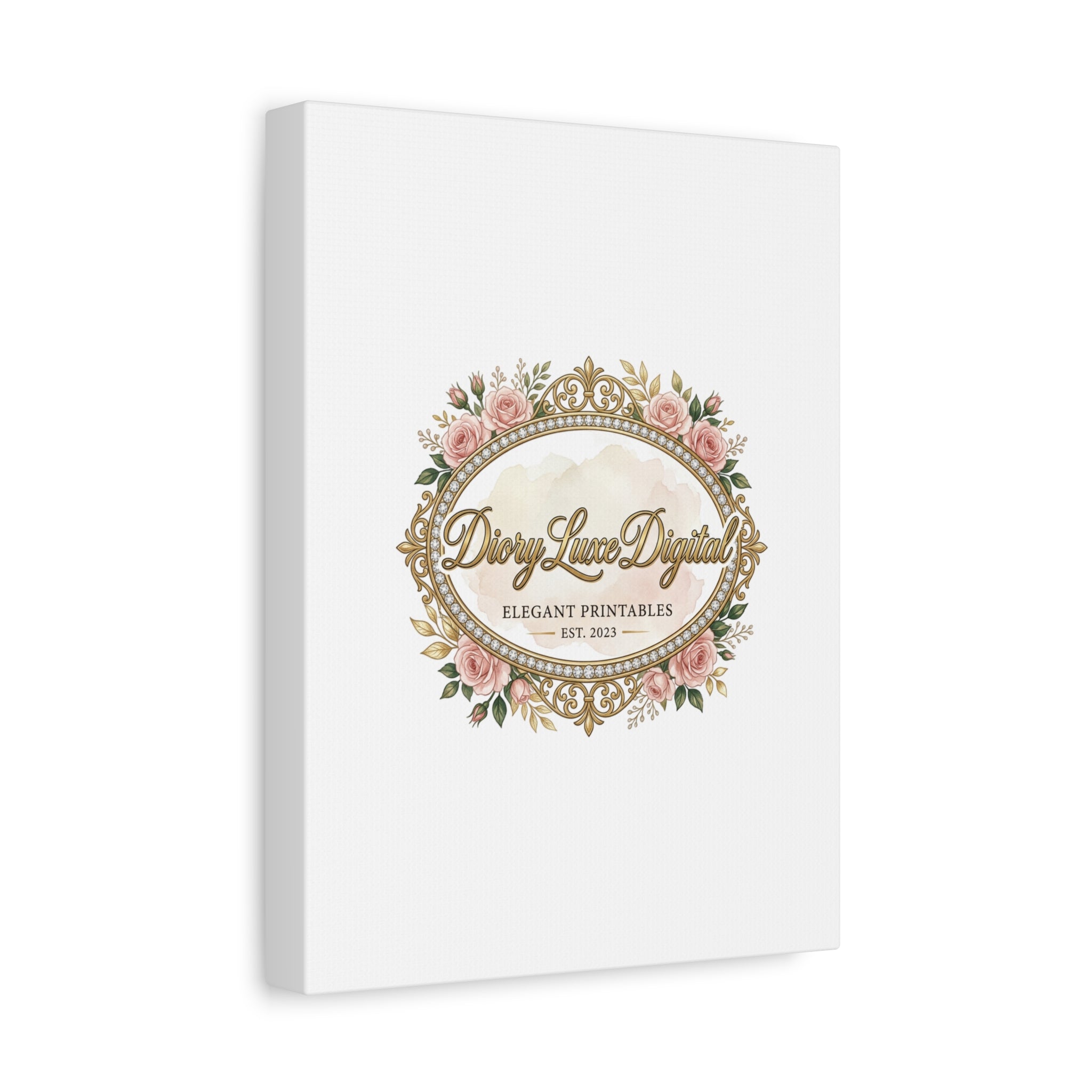 DioryLuxe Botanical Crest Wall Canvas