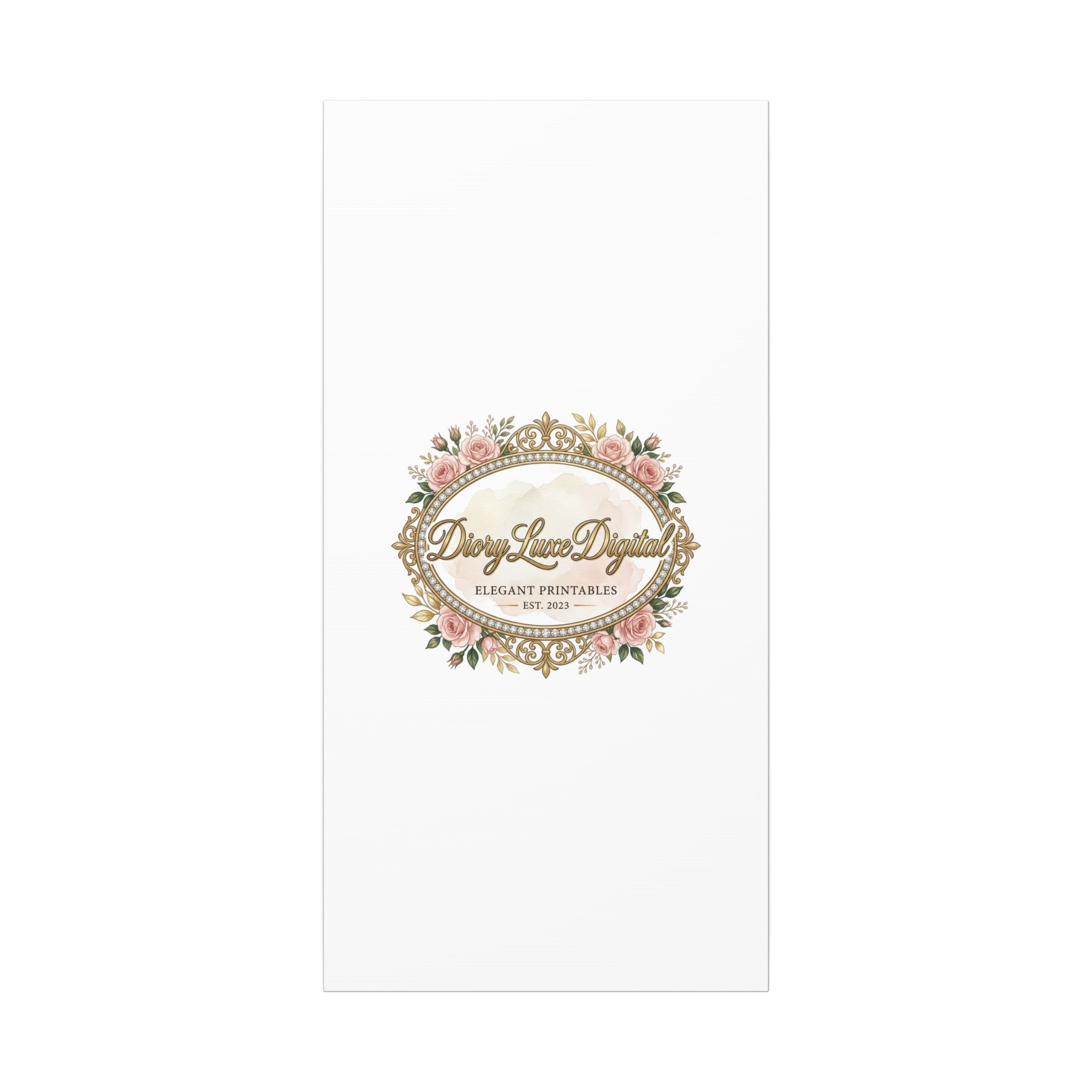 DioryLuxe Botanical Crest Wall Canvas