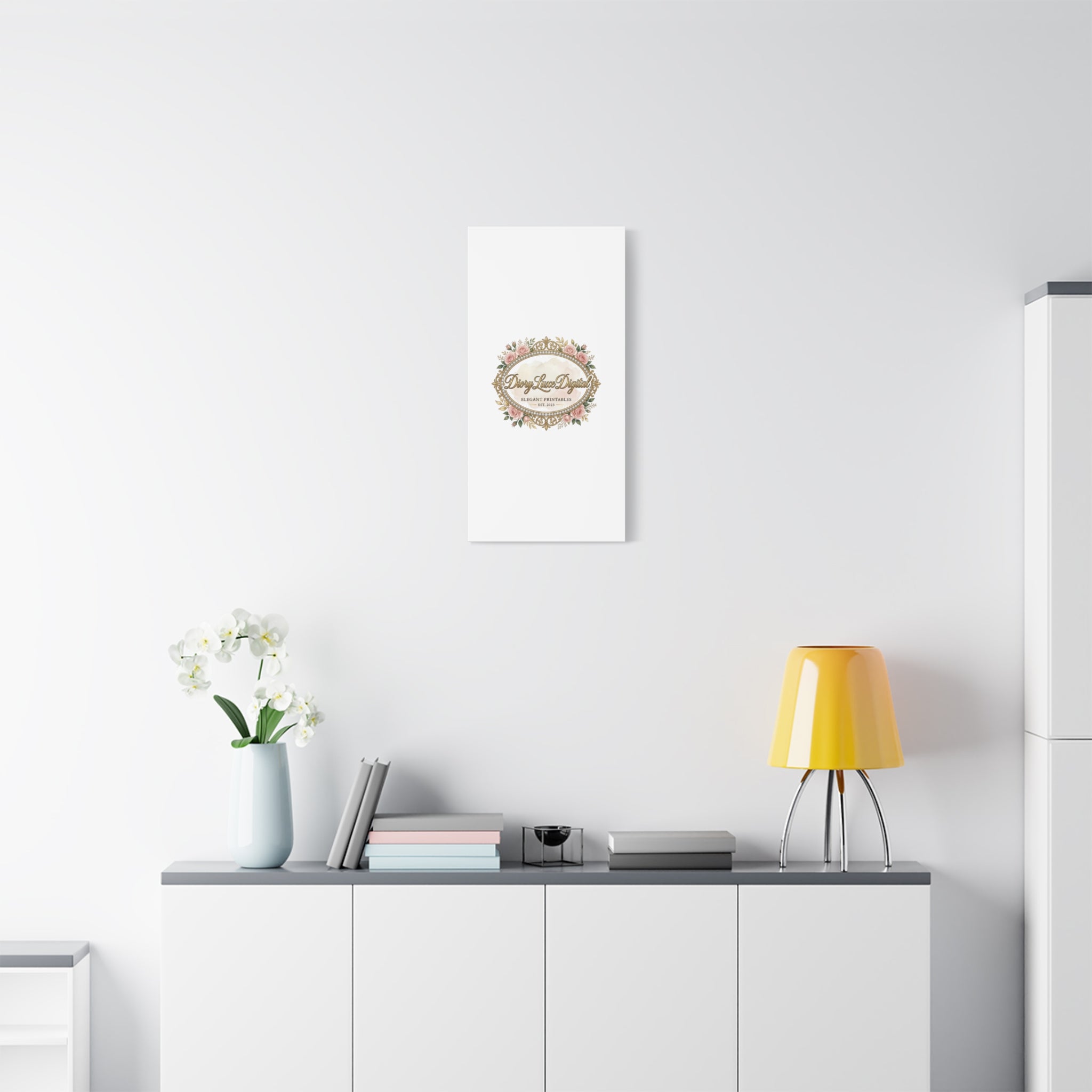 DioryLuxe Botanical Crest Wall Canvas