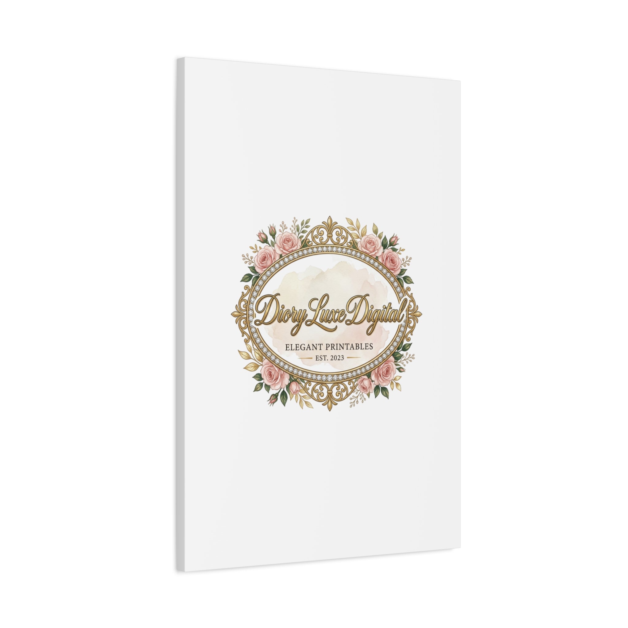 DioryLuxe Botanical Crest Wall Canvas