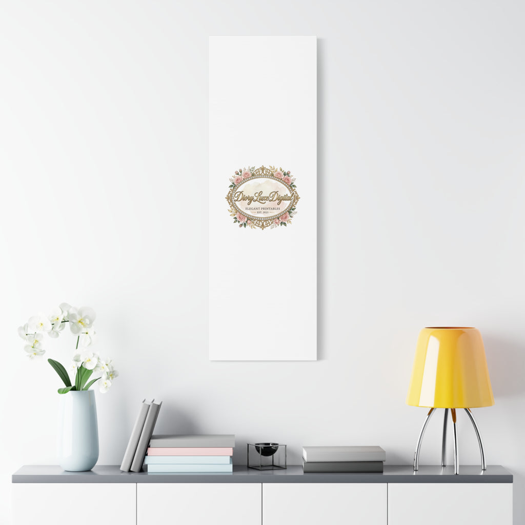 DioryLuxe Botanical Crest Wall Canvas